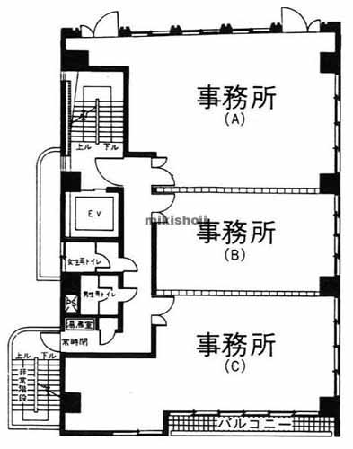 ファッションビル第１ 平面1
