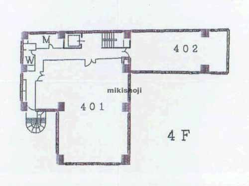 Ｄ’ｓＶＡＲＩＥ神田錦町 平面1