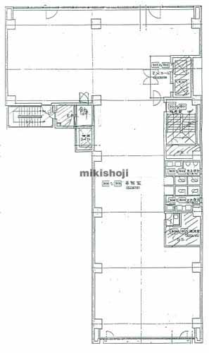 銀座小柳ビル 平面1