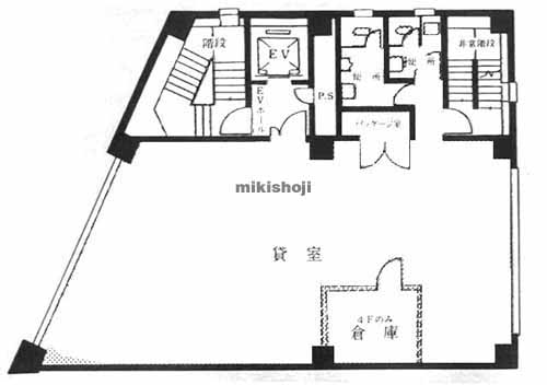江戸新金網ビル 平面1
