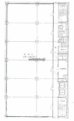 全日通霞が関ビル 平面1