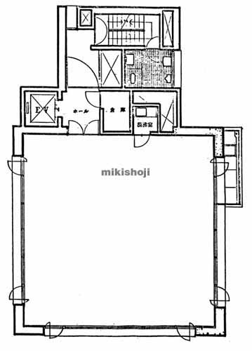 八丁堀の高橋ビル 平面1