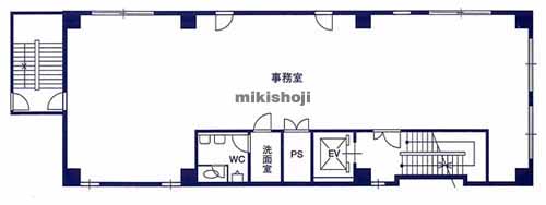 金葉ビル 平面1