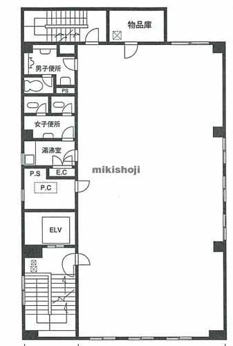 亀戸ビル 平面1