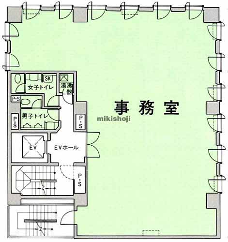 ランディック日本橋ビル 平面1