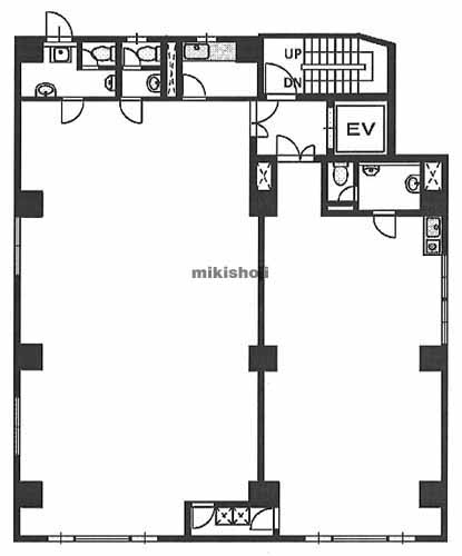 長谷川ビル 平面1
