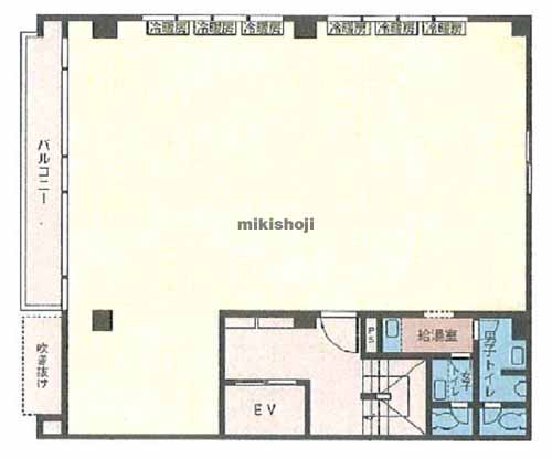 日本色素本社ビル 平面1