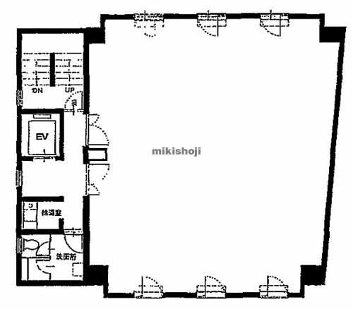 中山ビル 平面1