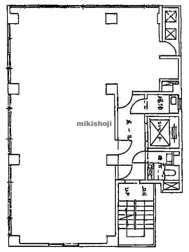 茅場町長岡ビル 平面1