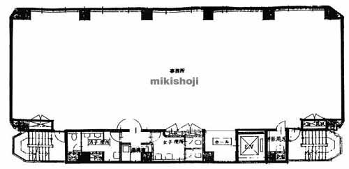 岸・東海ビル 平面1