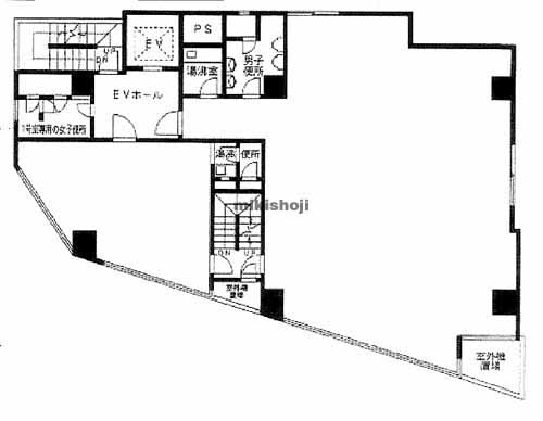 日本橋ニシキビル 平面1