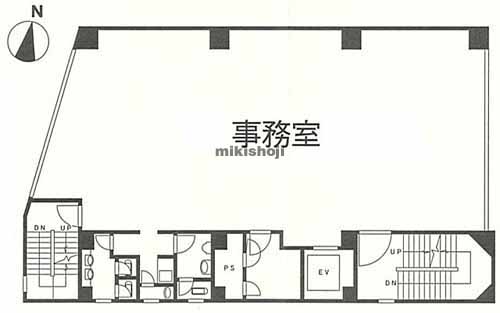 渋谷のマトリクス・ツービルディング 平面1