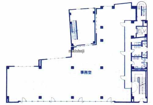 市ケ谷エスワンビル 平面1
