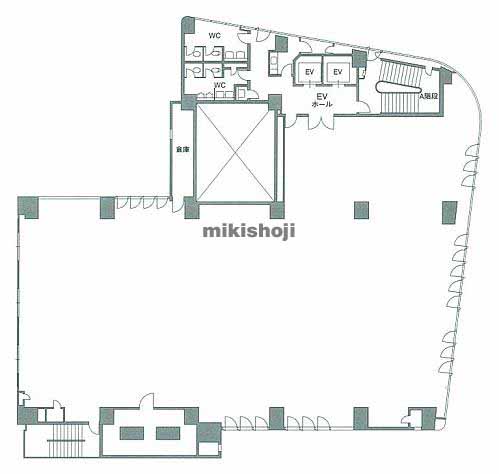 ヒューリック五反田ビル 平面1