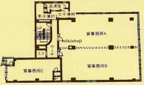 ＴＨＥ　ＫＩＮＤＡＩ　２２　ＳＨＩＮＪＵＫＵ 平面1