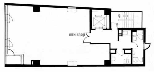 ル・ソレイユ５（サンク）ビル 平面1