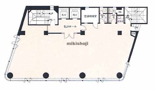 渋谷市野ビル 平面1