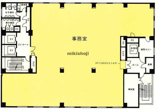 日本橋浜町Ｋビル 平面1