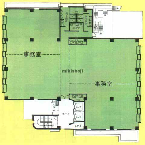 セントラル荒川ビル 平面1