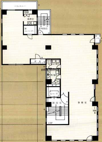 ＶＯＲＴ九段下 平面1