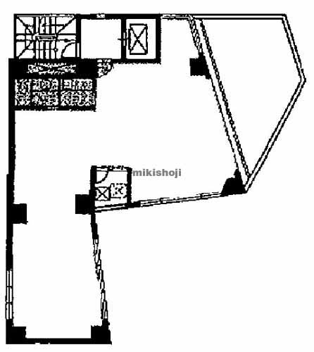 クロスサイドビル 平面1