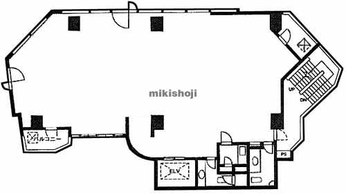 大橋ビル 平面1