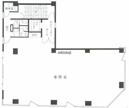 喜助西新橋ビル 平面1