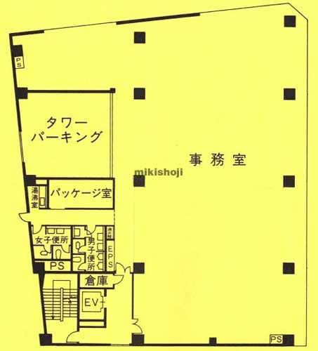 ＫＤＸ浜松町センタービル 平面1