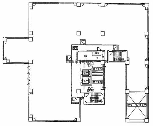 住友生命日本橋小伝馬町ビル 平面1