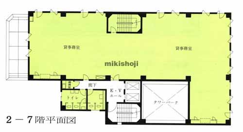 神田東山ビル 平面1