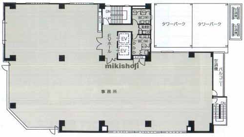 大橋御苑駅ビル 平面1