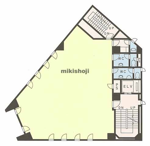加賀谷ビル 平面1
