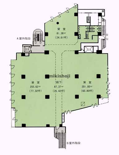 グローリア荻窪ビル 平面1