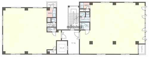 本郷のＩＣＮビル 平面1