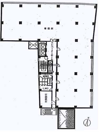 日新西北ビル 平面1