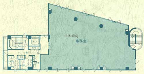 シルヴァー高田馬場ビル 平面1