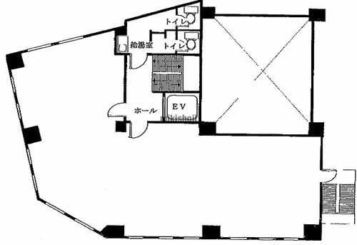大森レインボービル 平面1