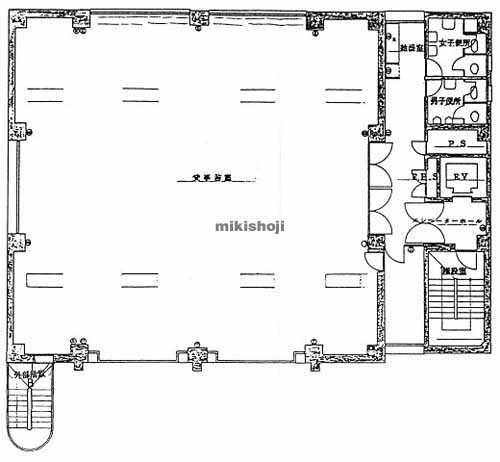 労金新橋ビル 平面1