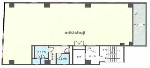 西新宿成和ビル 平面1