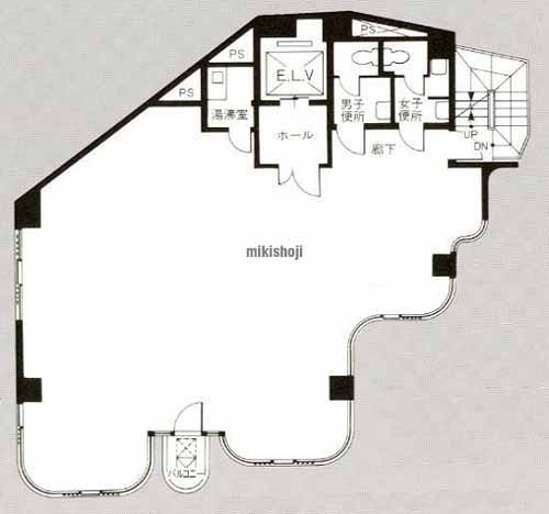 ワコーレ千駄木ビル 平面1