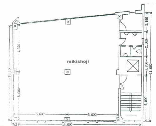 峰沢ビル 平面1
