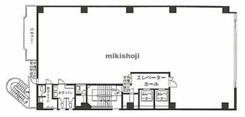 東池袋の菊邑９１ビル 平面1