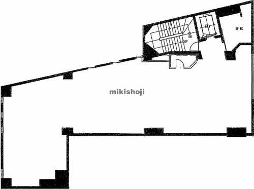 八洲貿易ビル 平面1