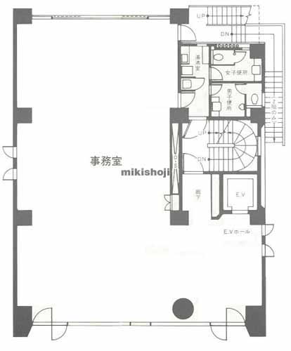水道橋外堀通りビル 平面1