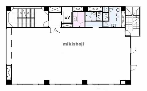 本郷の全水道会館 平面1