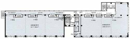 立花亀戸ビル 平面1