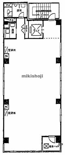 日建岩田ビル 平面1