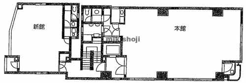 協和ビル本館 平面1