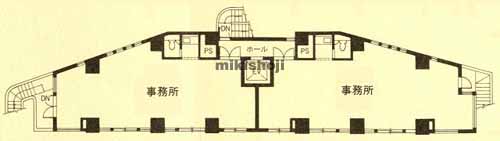 ヴァッソン　シノバズビル 平面1