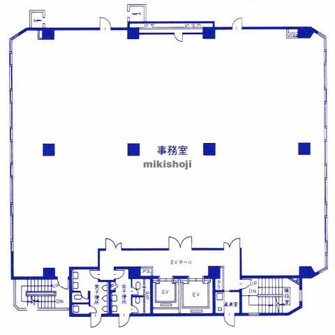 大橋セントラルビル 平面1